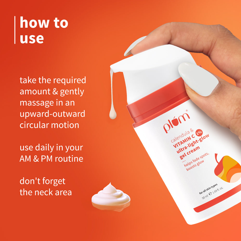 1% Vitamin C Ultra-Light-Glow Boosting Gel Cream with Alpha Arbutin