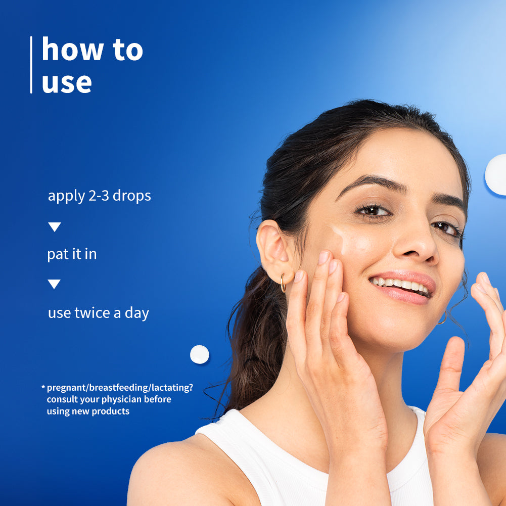 10% Niacinamide Face Serum with Rice Water For Clear & Bright Skin