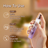 Set of 2 Vanilla Duo Long Lasting Perfume Gift Set by Plum BodyLovin'