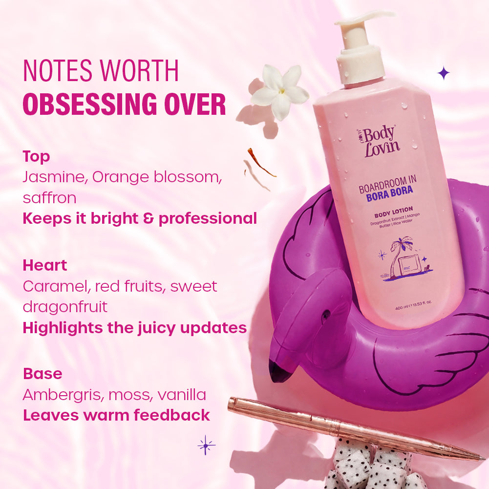 Brightening & reviving body lotions by BodyLovin'