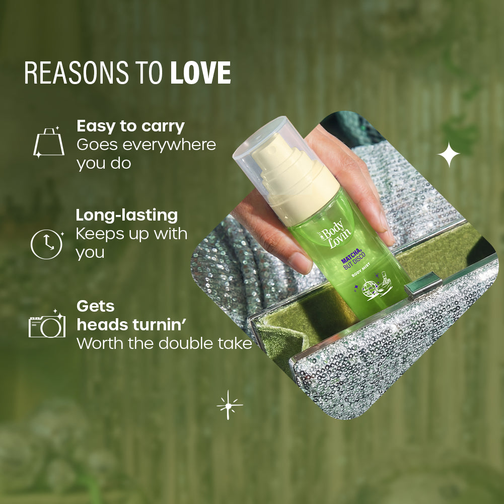 Matcha, but disco collection by BodyLovin'