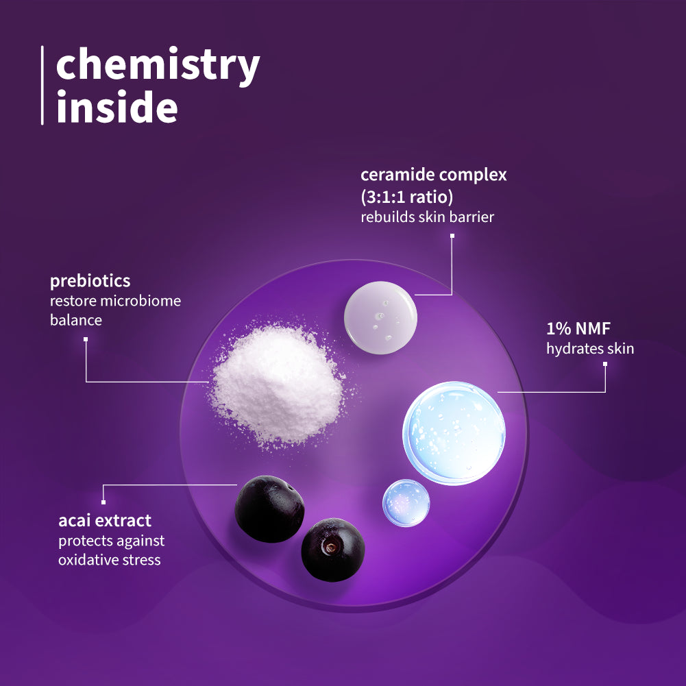 CeraSense™ Barrier Care Face Wash with Acai & 1% NMF