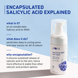 1% Encapsulated Salicylic Acid Foaming Face Wash