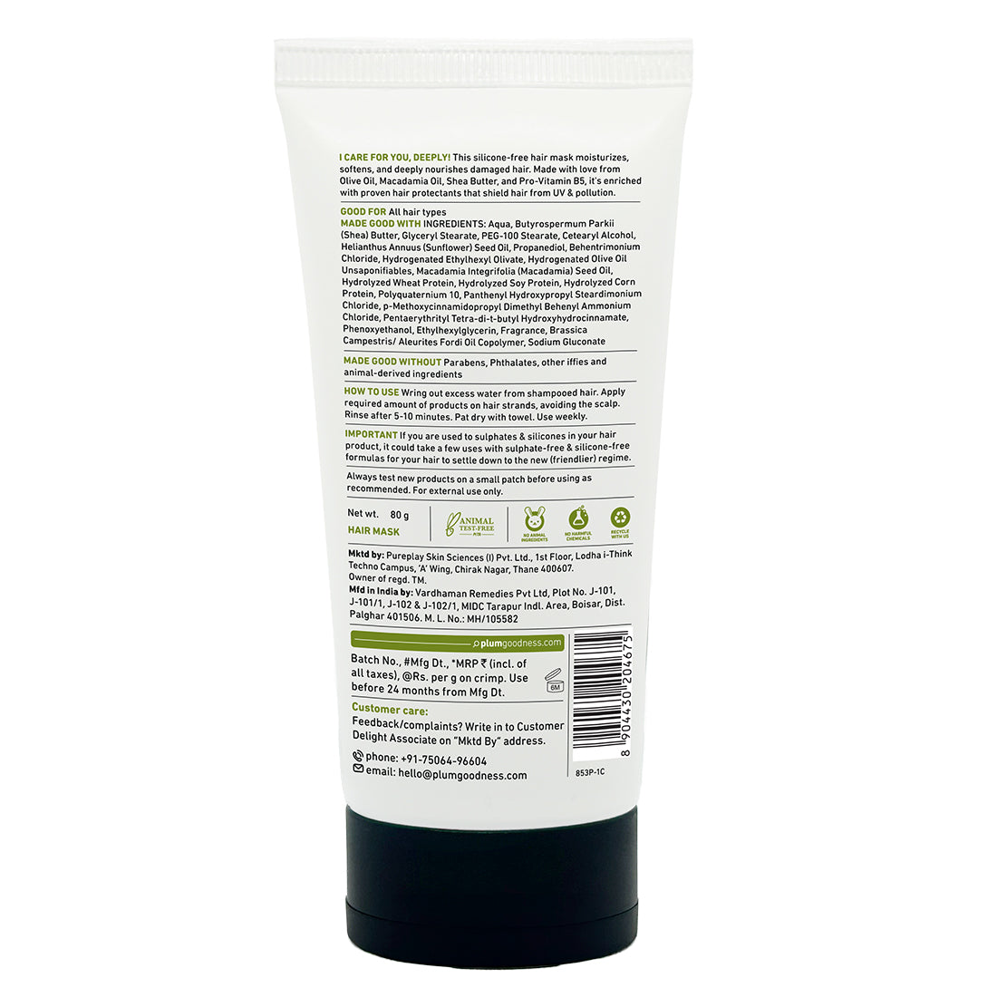 Olive & Macadamia Mega-Moisturizing Hair Mask