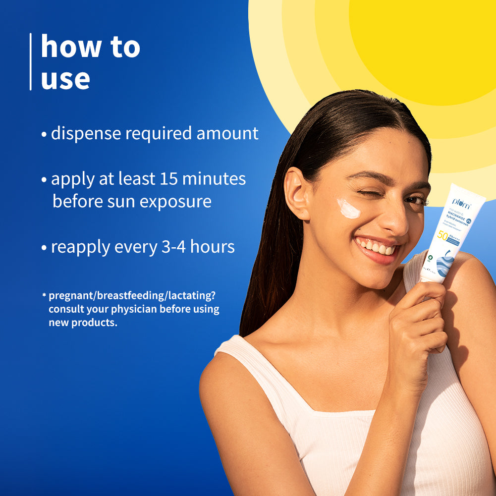 2% Niacinamide & Rice Water SPF 50 PA++++ Hybrid Sunscreen