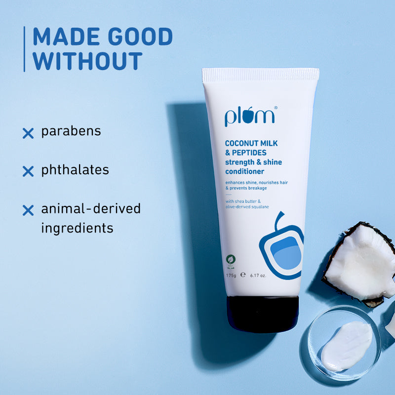 Coconut Milk & Peptides Conditioner For Soft & Shiny Hair