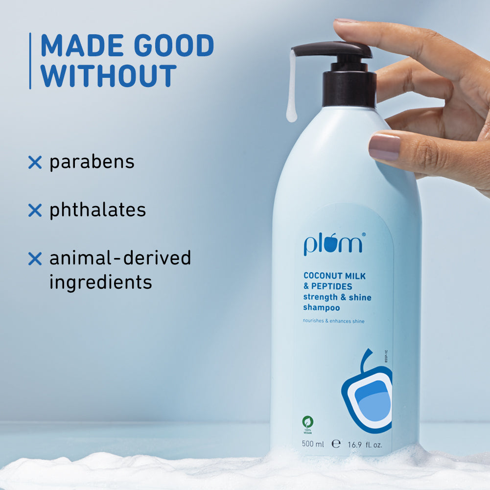 Coconut Milk & Peptides Shampoo