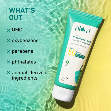 Cica & Hyaluronic Acid SPF 50  Sunscreen