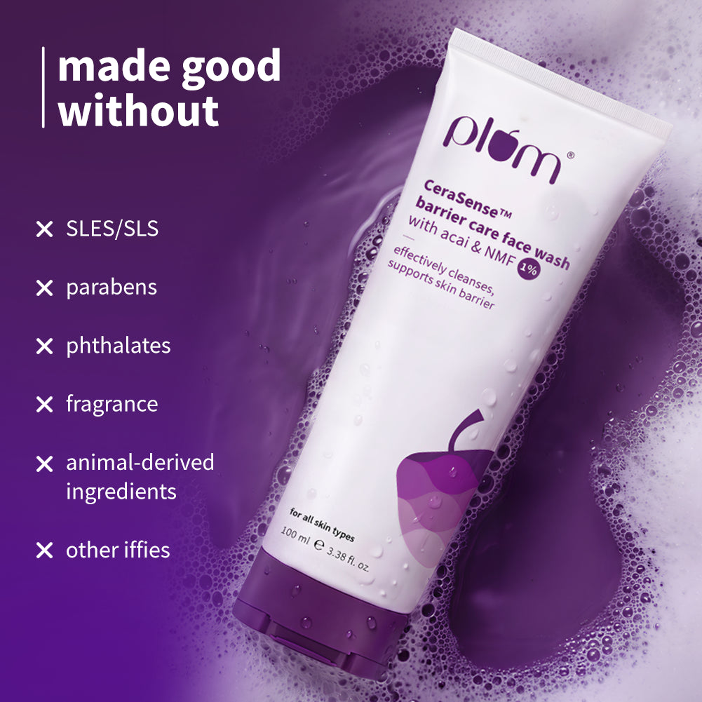 CeraSense™ Barrier Care Face Wash with Acai & 1% NMF