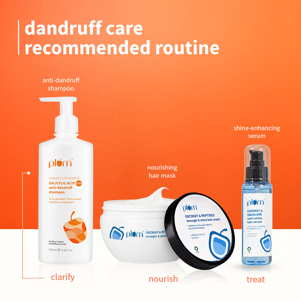 Volcanic Minerals & 0.5% Salicylic Acid Shampoo For Dandruff-Prone Hair