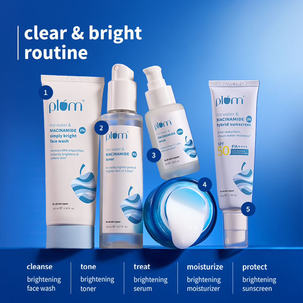 3% Niacinamide & Rice Water Toner for Bright Skin