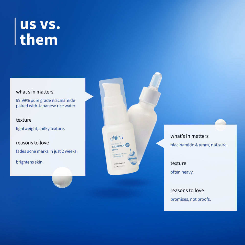 10% Niacinamide & Rice Water Brightening Face Serum