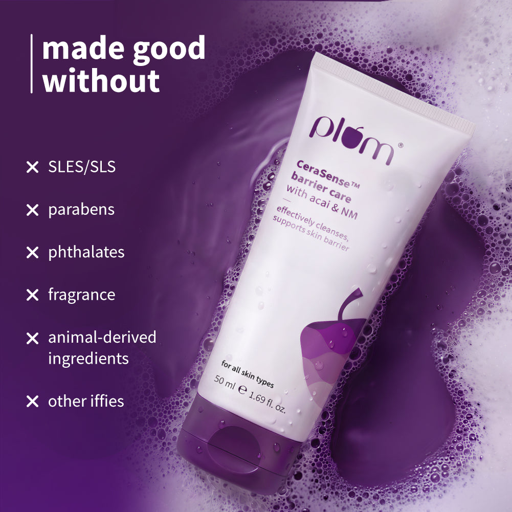 CeraSense™ Barrier Care Face Wash with Acai & 1% NMF | 50 ml