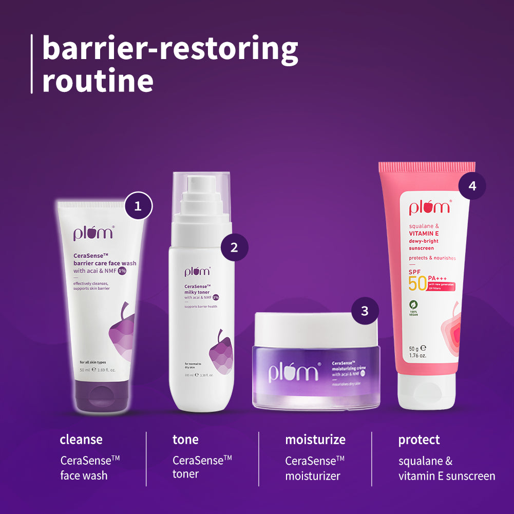 CeraSense™ Barrier Care Face Wash with Acai & 1% NMF