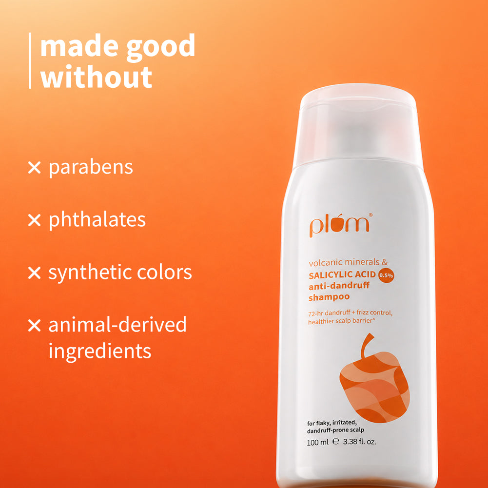Volcanic Minerals & 0.5% Salicylic Acid Shampoo For Dandruff-Prone Hair