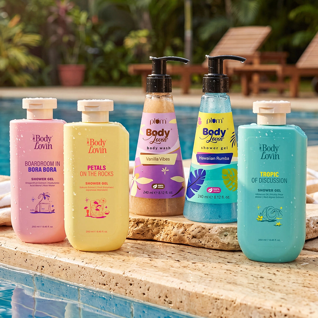 The ultimate shower gel collection by BodyLovin' ( Set of 5 shower gel)