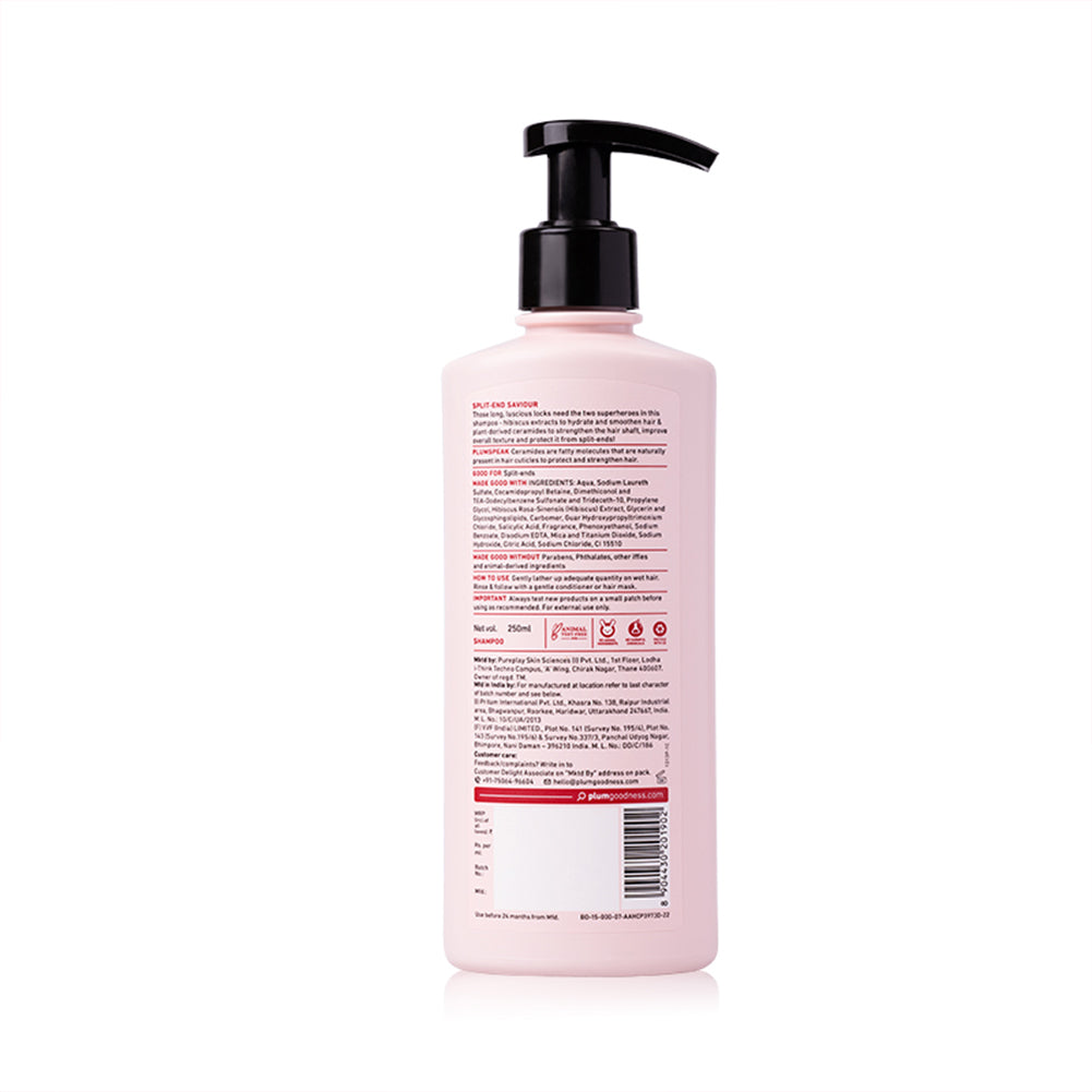 Hibiscus & Ceramides Shampoo for Split Ends