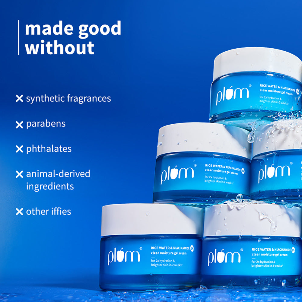 2% Niacinamide & Rice Water Brightening Gel Moisturizer