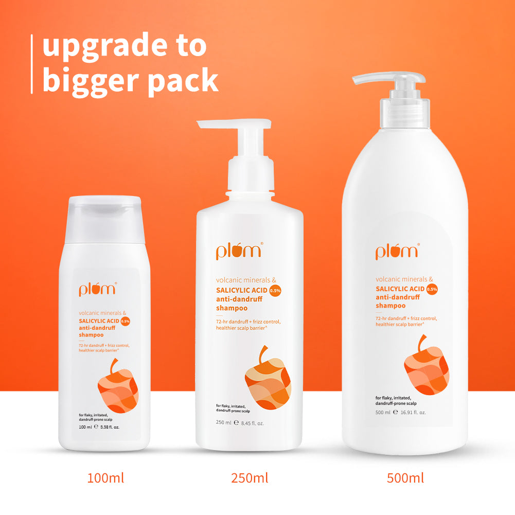 Volcanic Minerals & 0.5% Salicylic Acid Shampoo For Dandruff-Prone Hair