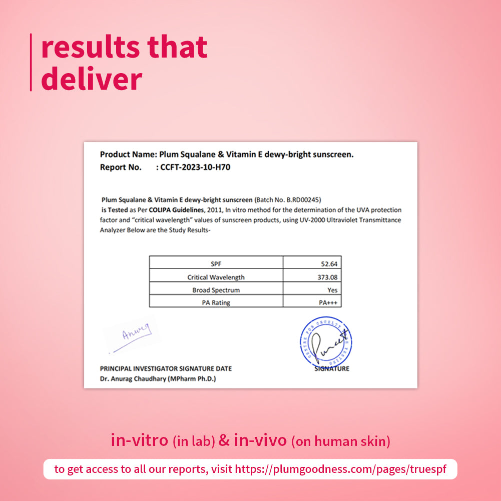 Squalane & Vitamin E SPF 50 PA+++ Dewy-Bright Sunscreen