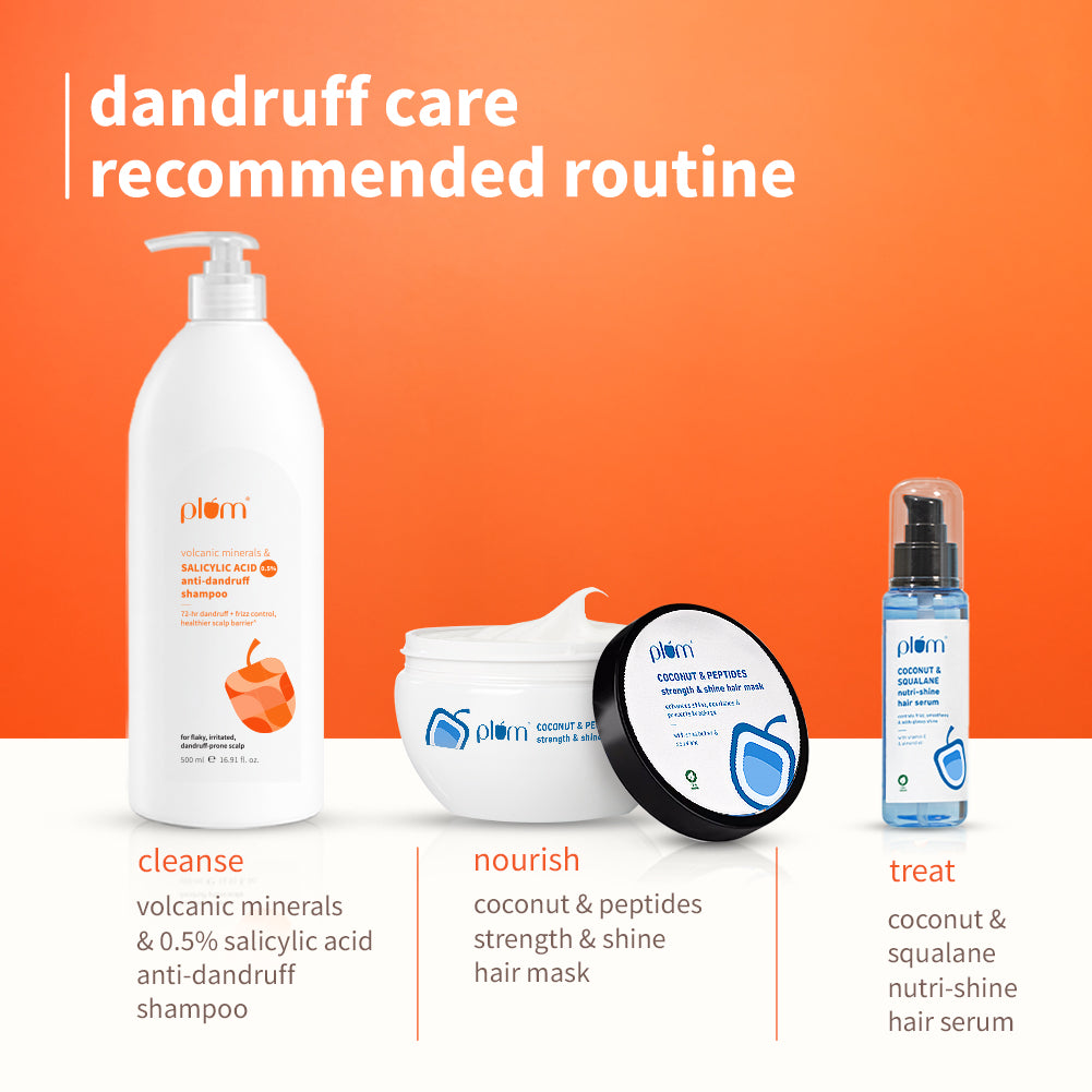 Volcanic Minerals & 0.5% Salicylic Acid Shampoo For Dandruff-Prone Hair