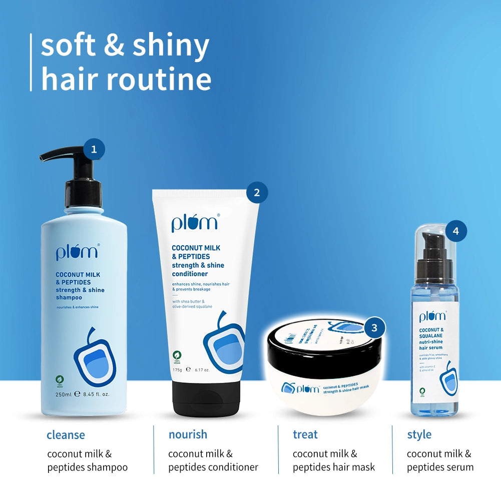 Coconut & Peptides Hair Mask For Soft & Shiny Hair