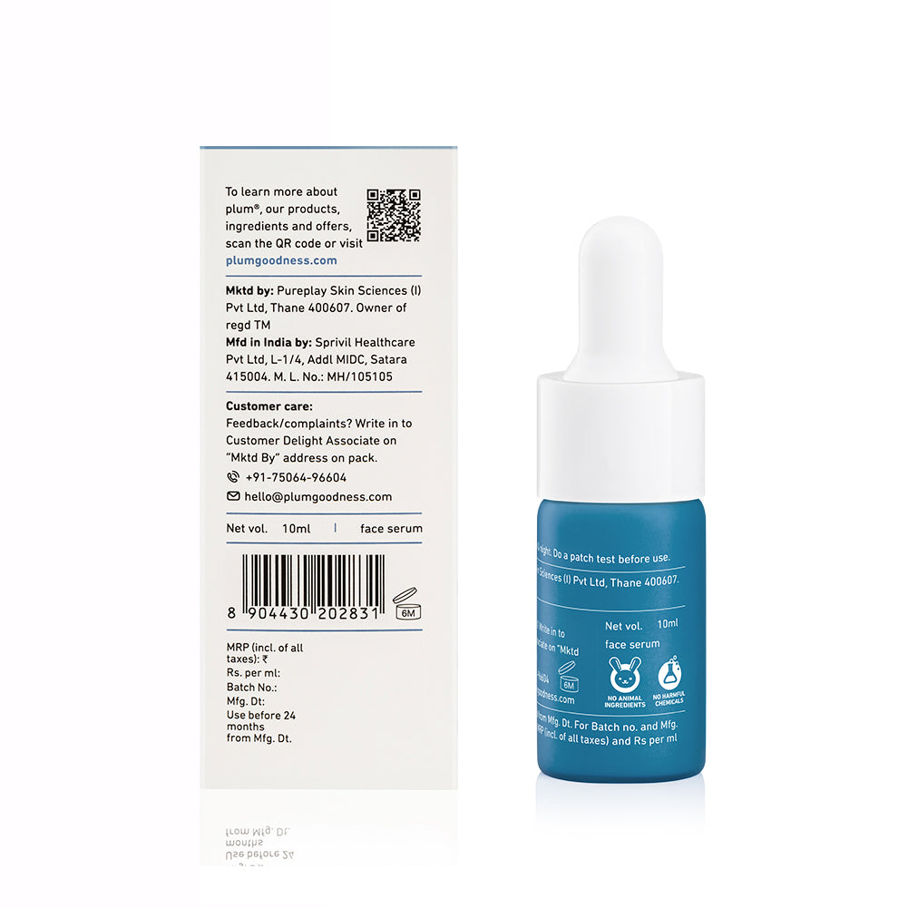 10% Niacinamide Face Serum with Rice Water For Clear & Bright Skin