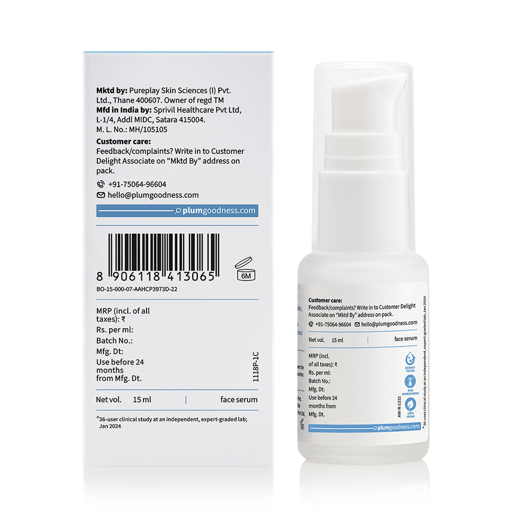 10% Niacinamide & Rice Water Brightening Face Serum
