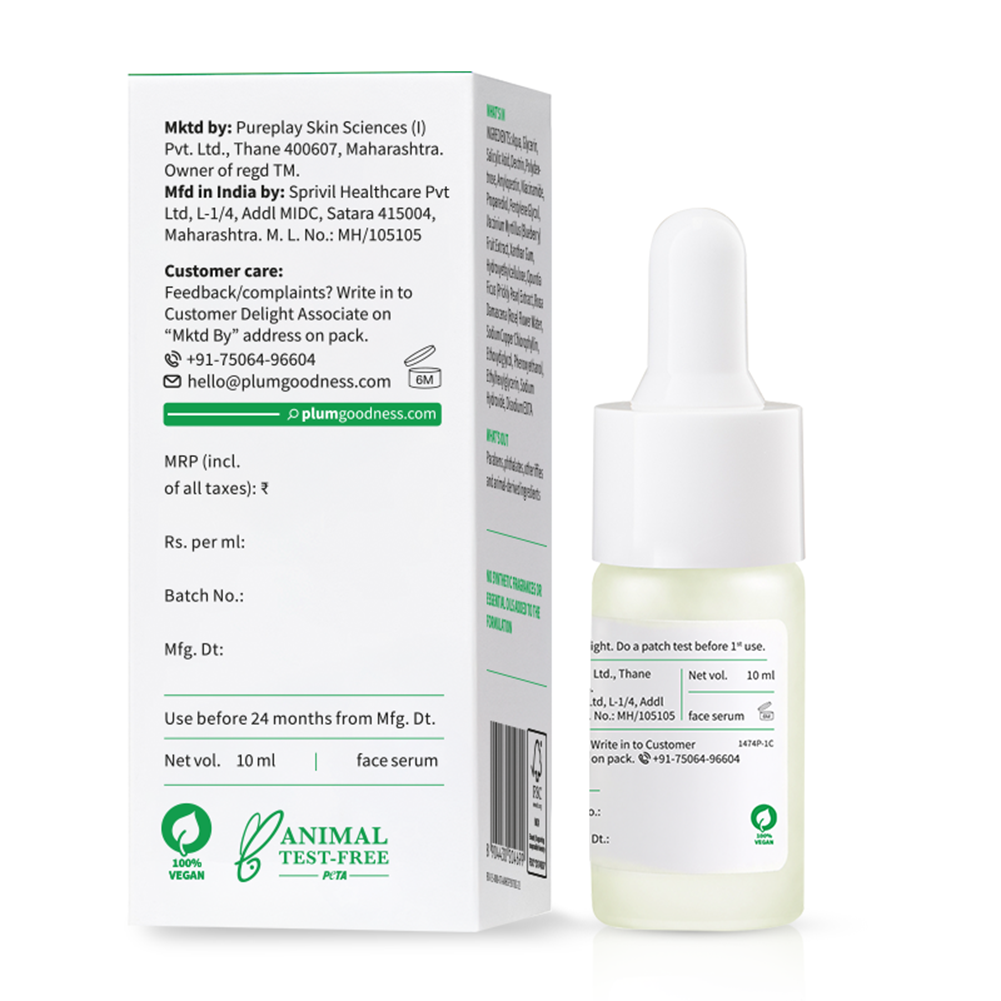 2% Encapsulated Salicylic Acid Face Serum For Acne-Prone Skin