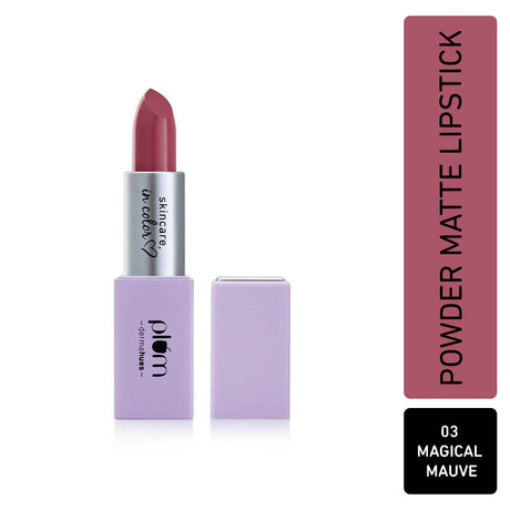 Plum Velvet Haze Matte Lipstick with SPF 30