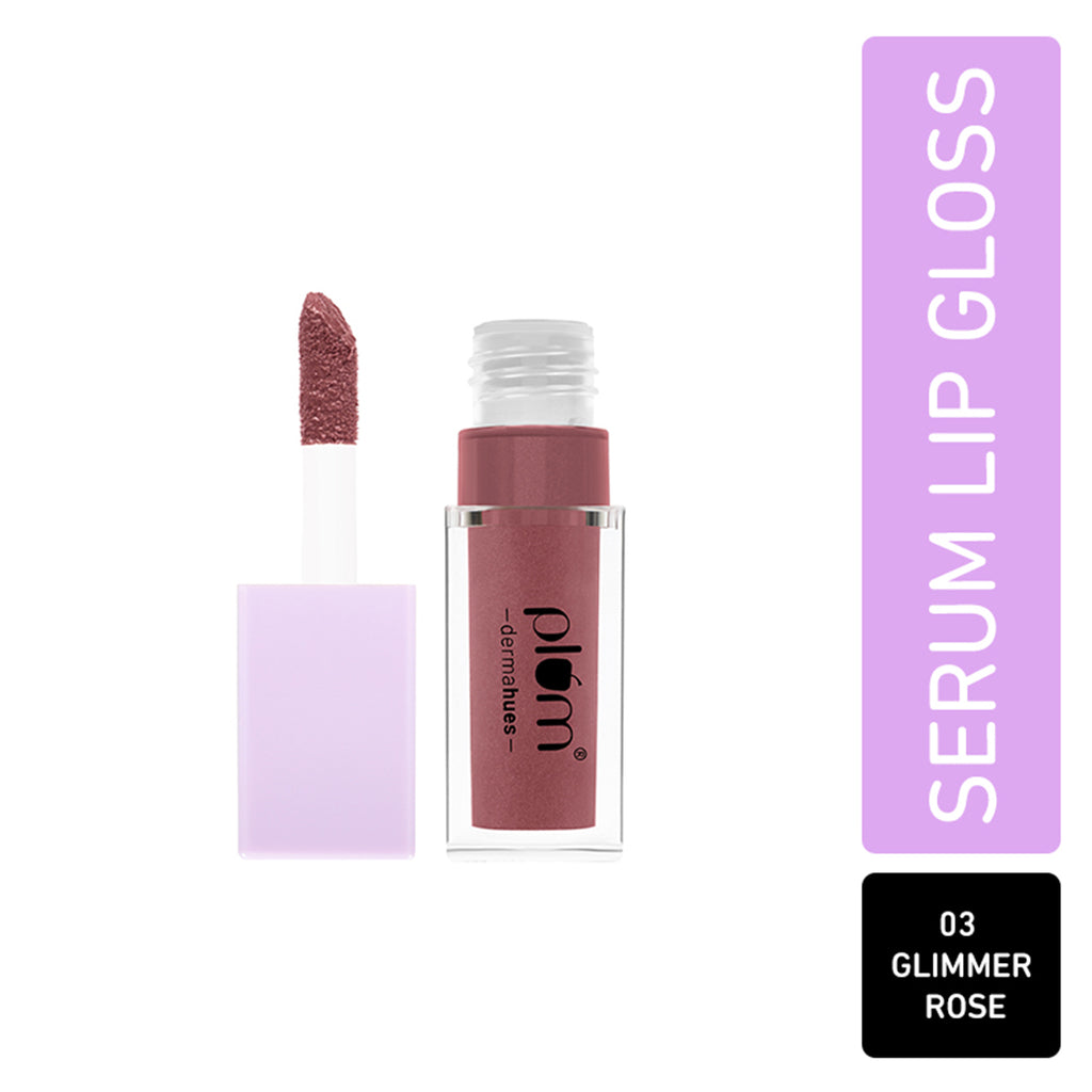 Keep It Glossy Serum Lip Gloss With Hyaluronic Acid | Luminous Finish | Highly Pigmented | Instant Hydration | 100% Vegan & Cruelty Free