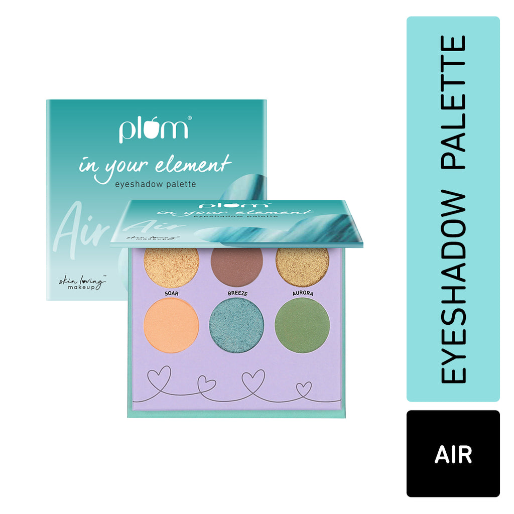 In Your Element Eyeshadow Palette | Super Pigmented | Easy to Blend | 6-in-1 Palette