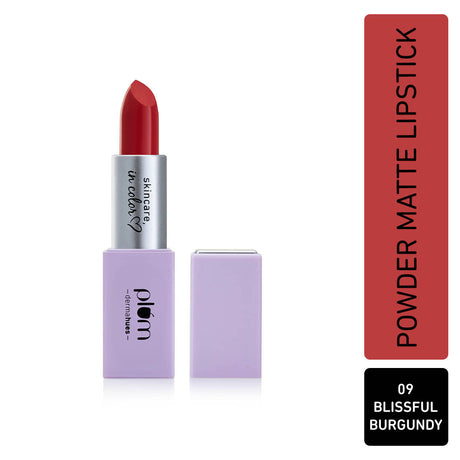 Plum Velvet Haze Matte Lipstick with SPF 30