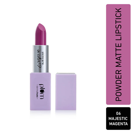 Plum Velvet Haze Matte Lipstick with SPF 30