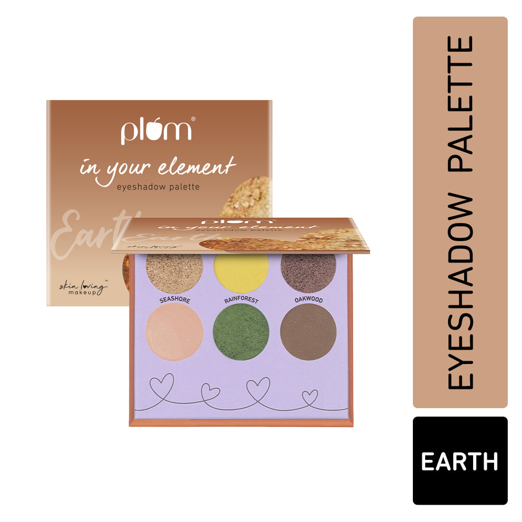 In Your Element Eyeshadow Palette | Super Pigmented | Easy to Blend | 6-in-1 Palette