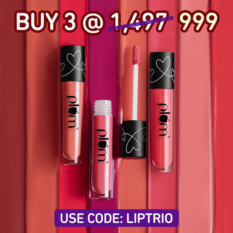 Matte In Heaven Liquid Lipstick - Set of 3 | Use Code : LIPTRIO