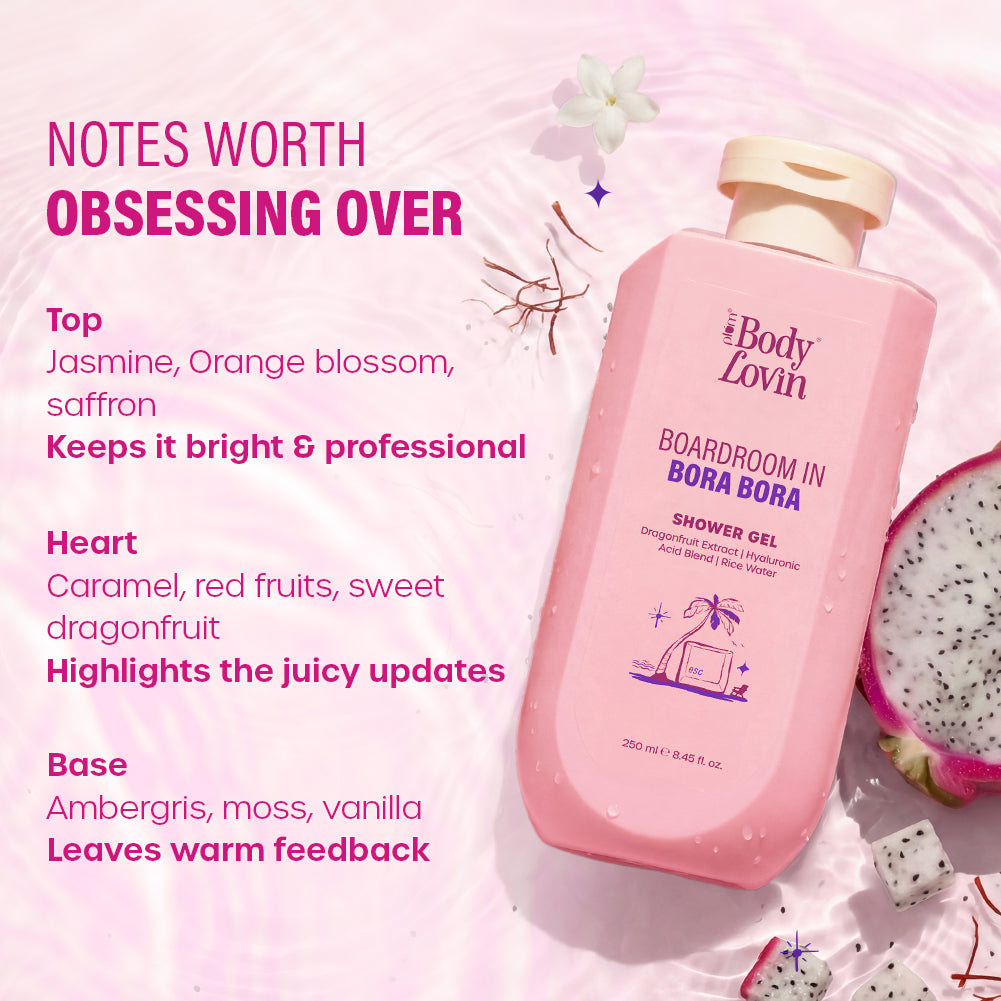 The ultimate shower gel collection by BodyLovin' ( Set of 5 shower gel)