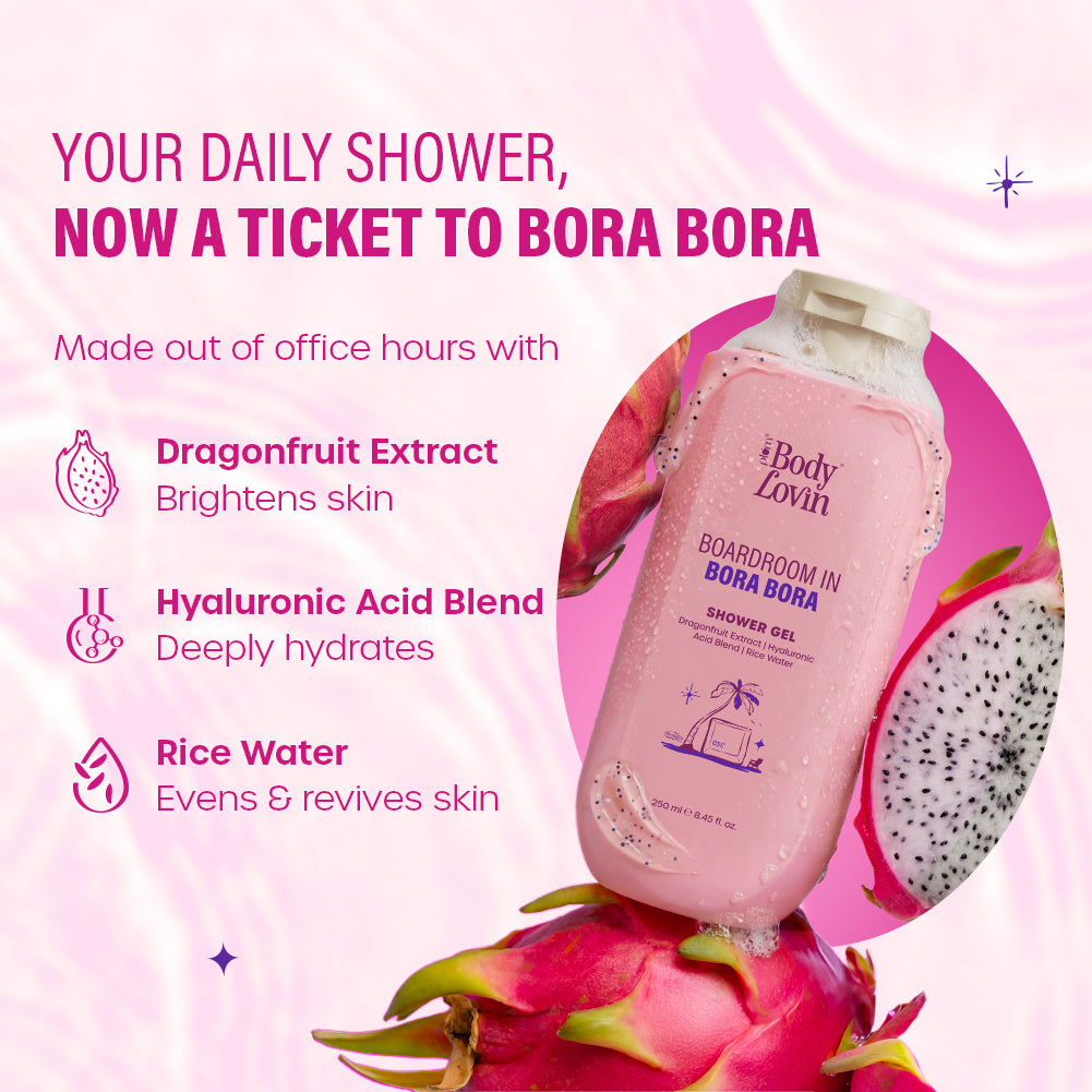 The ultimate shower gel collection by BodyLovin' ( Set of 5 shower gel)