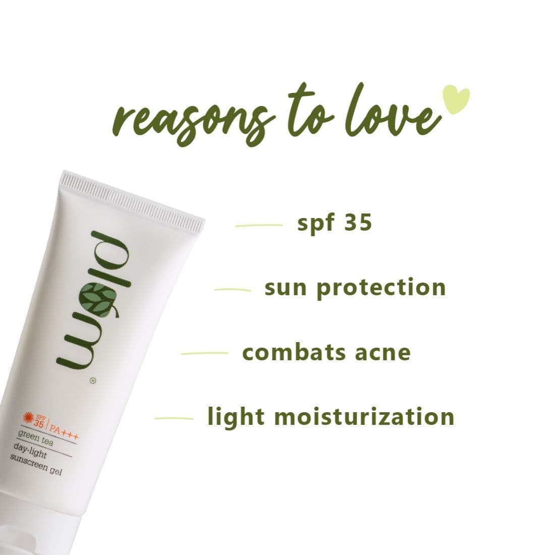 Green Tea & Zinc Super-Matte Sunscreen Gel | SPF 50 PA ++++| SPF for Oily Skin