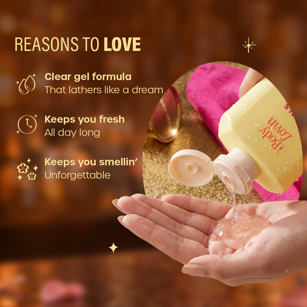 The ultimate shower gel collection by BodyLovin' ( Set of 5 shower gel)