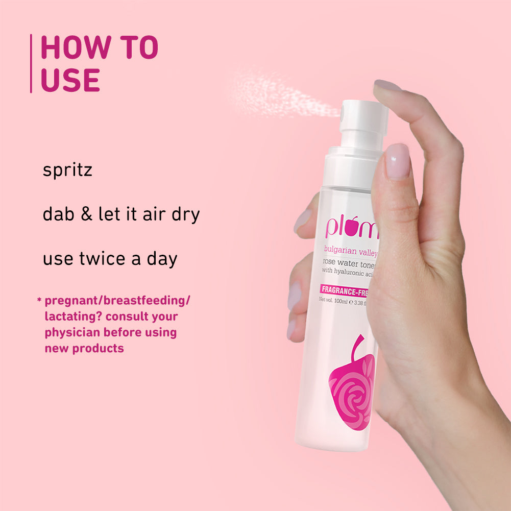 Bulgarian Valley Rose Water Toner For Dry Skin