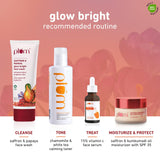 Saffron & Kumkumadi Oil Glow Bright Moisturizer with SPF 35
