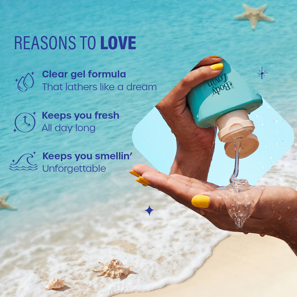 The ultimate shower gel collection by BodyLovin' ( Set of 5 shower gel)