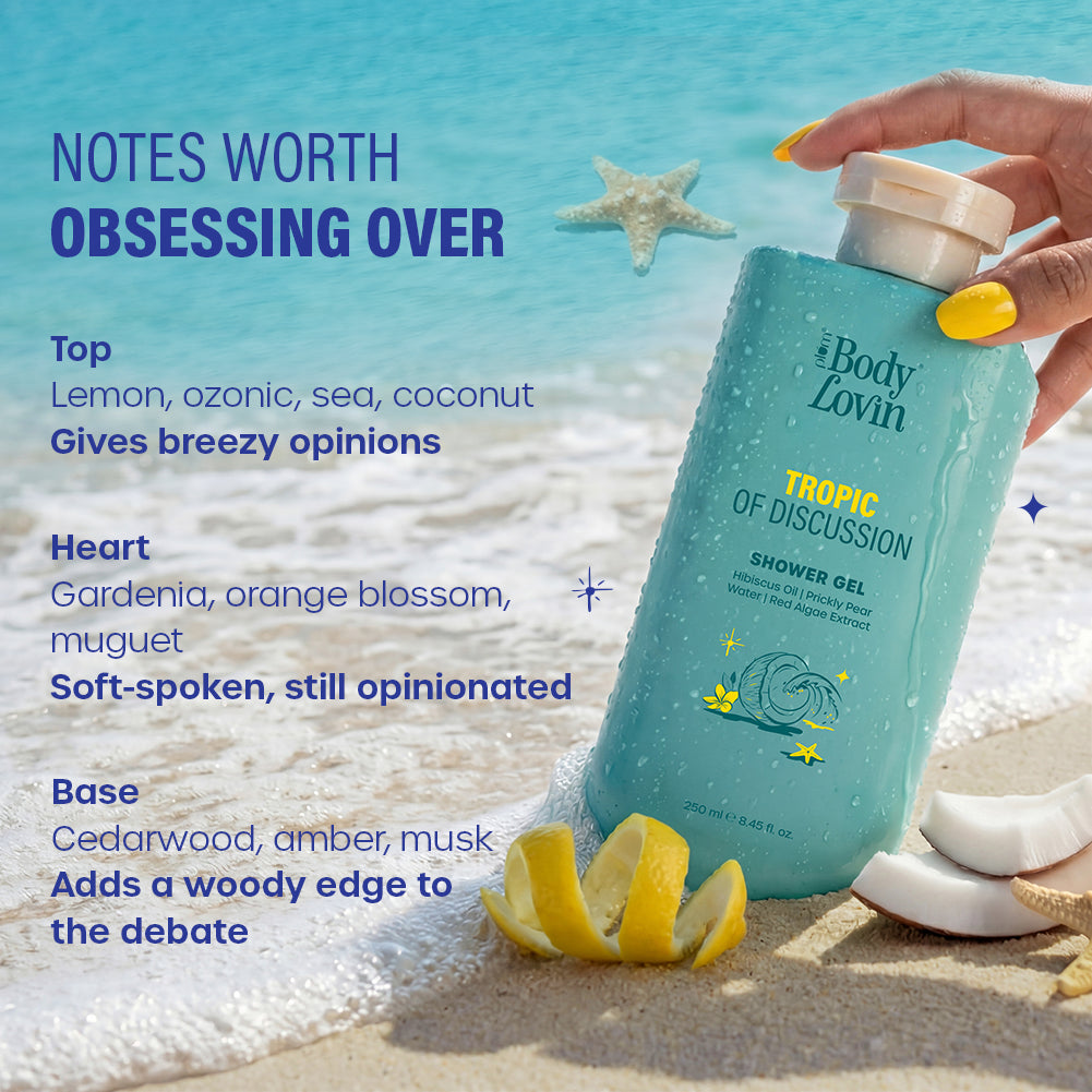 The ultimate shower gel collection by BodyLovin' ( Set of 5 shower gel)
