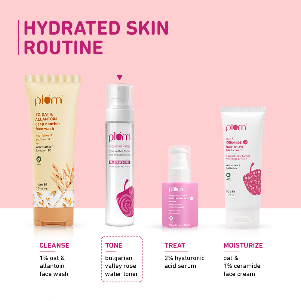 Bulgarian Valley Rose Water Toner For Dry Skin