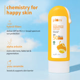 Plum Yuzu & Alpha Arbutin Weightless Fluid Sunscreen