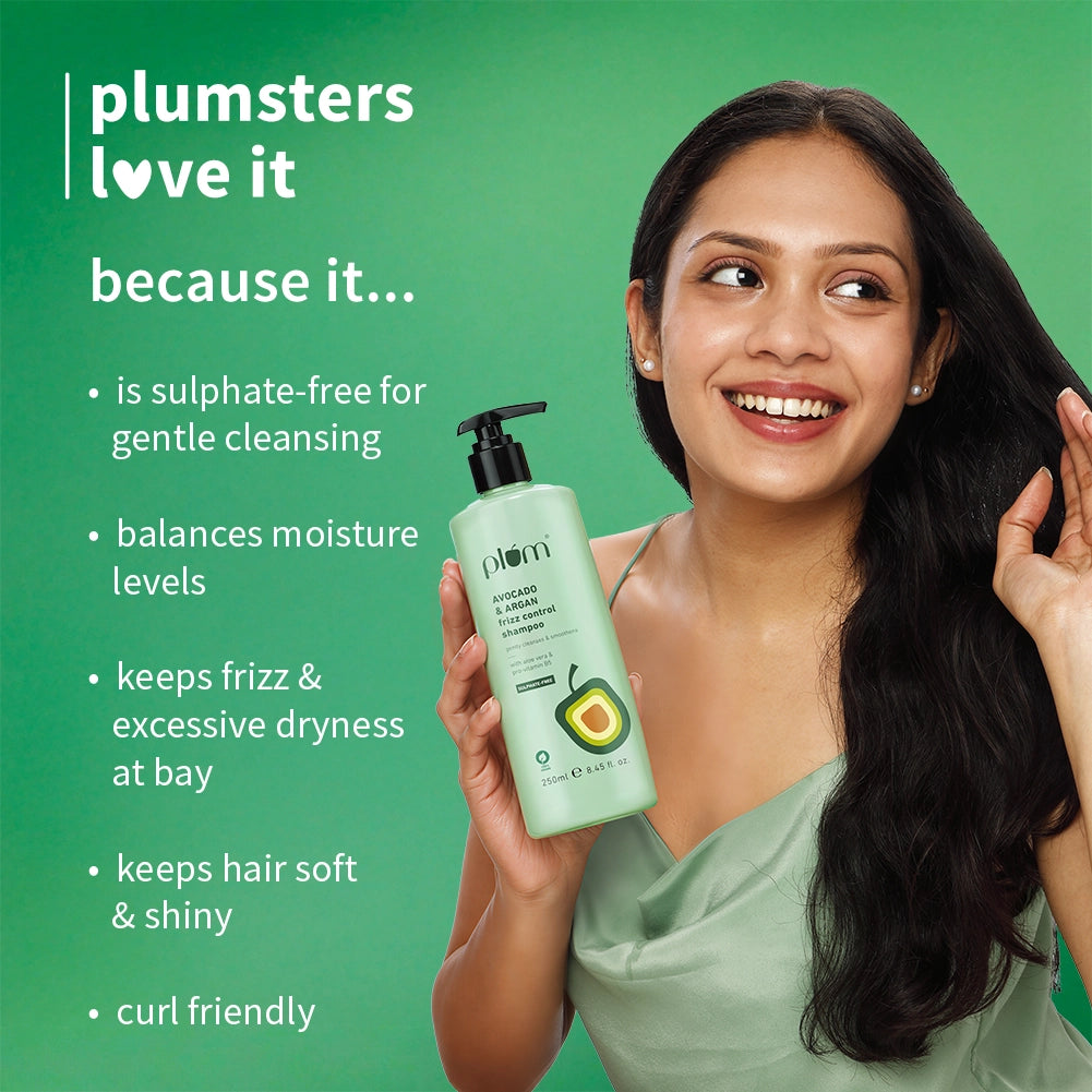 Avocado & Argan Frizz Control Shampoo