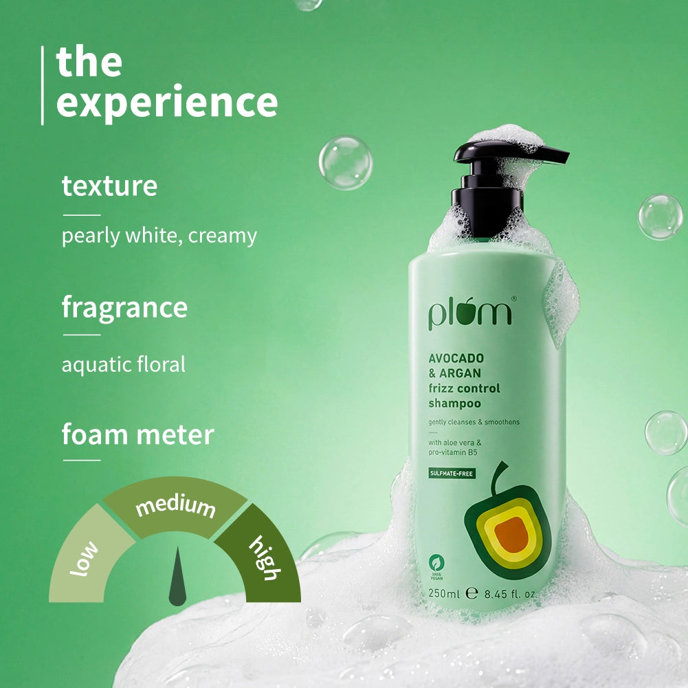 Avocado & Argan Frizz Control Shampoo
