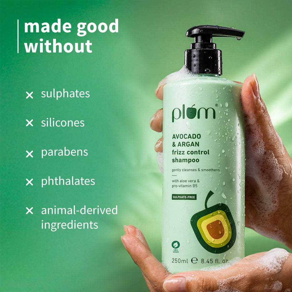 Avocado & Argan Frizz Control Shampoo