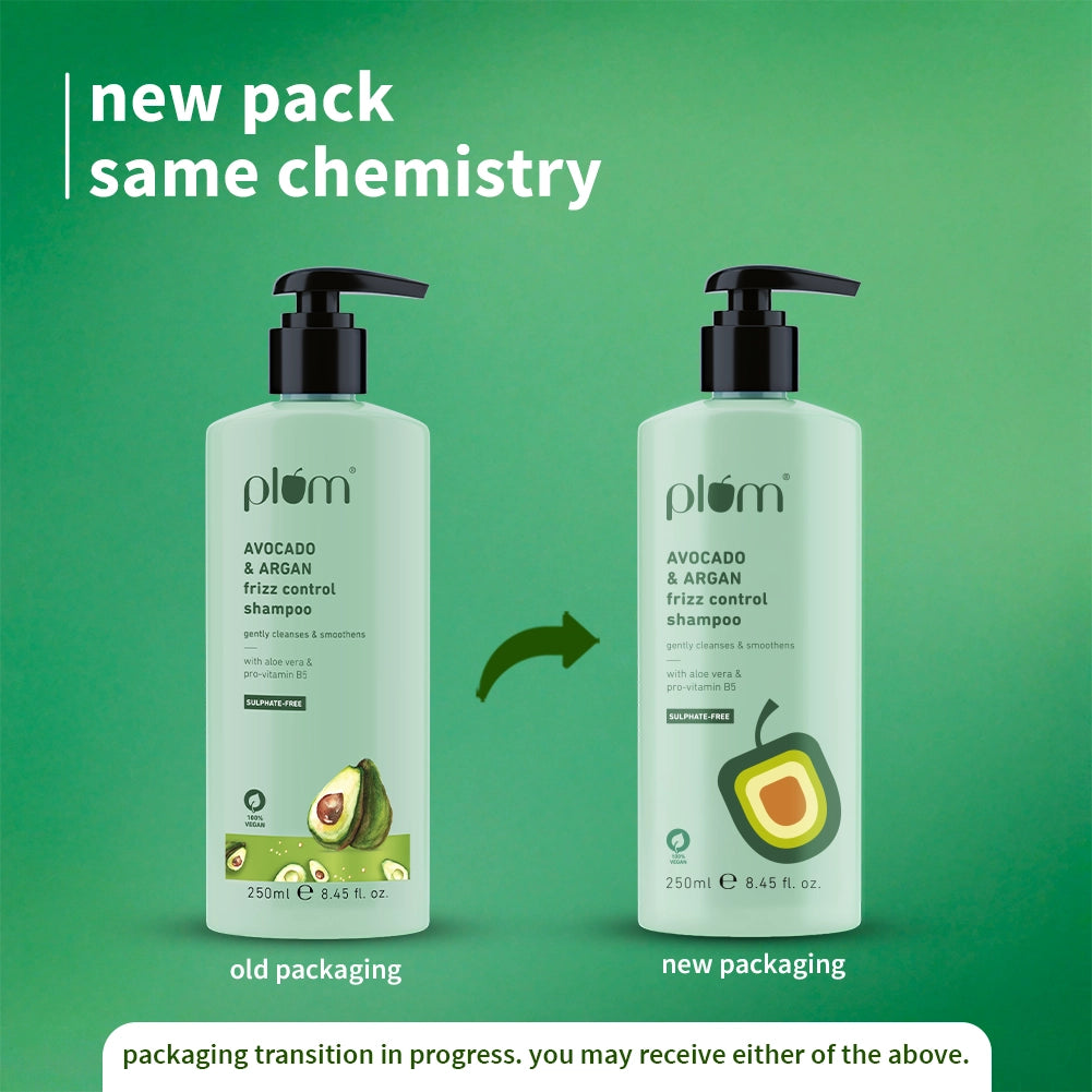 Avocado & Argan Frizz Control Shampoo